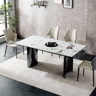 Curve Legs Dining Table with Sintered Stone or Marble - Dining Table Sydney