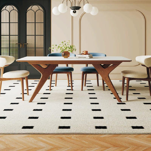 Walnut Ash Wood Swallowtail stands Dining Table 1.6m, 1.8m, 2m