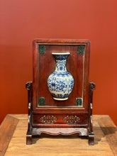 青花瓷插屏摆件 Blue And White Porcelain Mini Divider