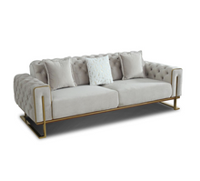 Light Grey Velvt Lounge Set L2039