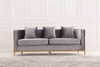 Grey Velvet with gold Lounge Set L1023
