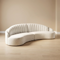 Curved Fabric Shell Lounge