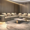 Tommaso Modular Leather Lounge