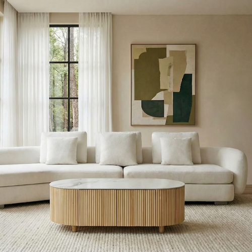 Gaetano Curved Lounge 3.2m