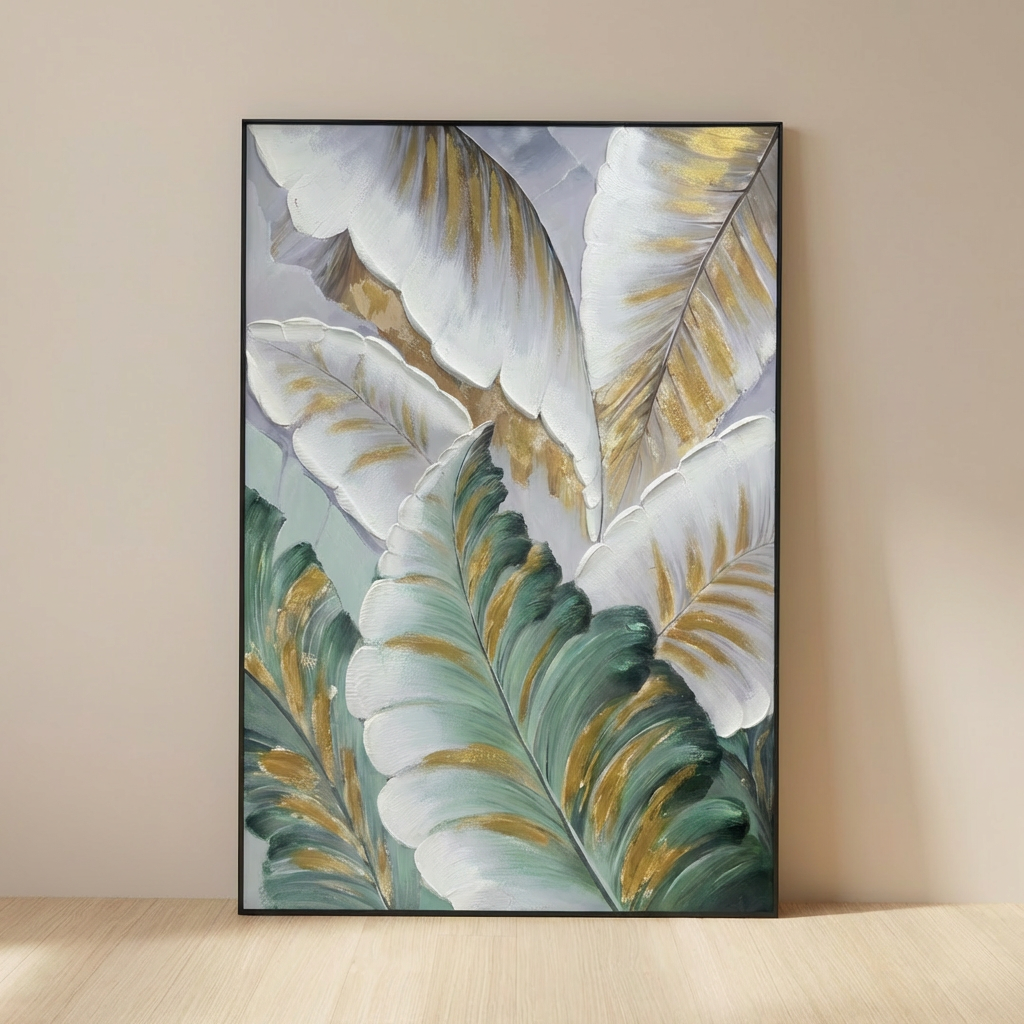 Golden Tropics Painting