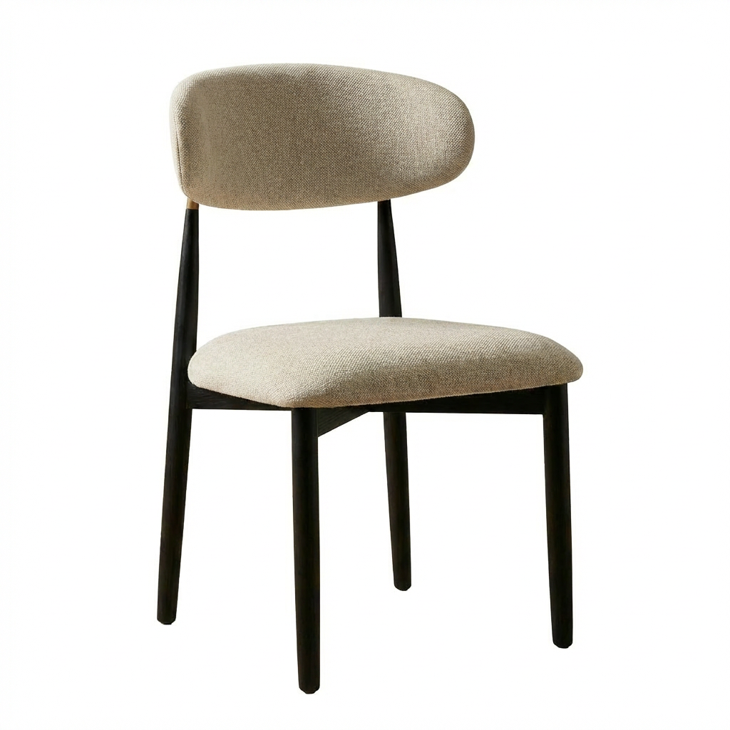 Black & Gold Frame Dining Chair
