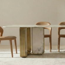 CC Sintered Stone Dining Table with stainless steel, 1.6, 1.8m, 2m, 2,2m & 2.4m