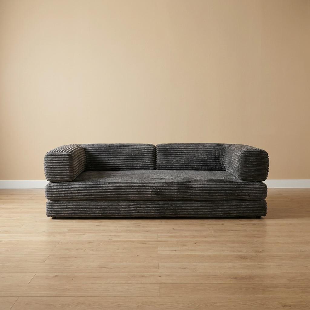 Luna Corduroy Compressed Sofa
