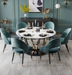 New Round Dining Table 3 Ring Base with Various Top & Sizes choices