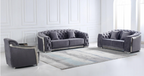 Luxury velvet lounge set 3+2+1 seater