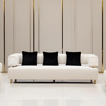 Creamy white Fabric Lounge Set L2035