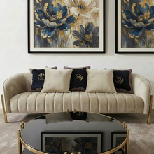 Beige Velvt Lounge Set L2017