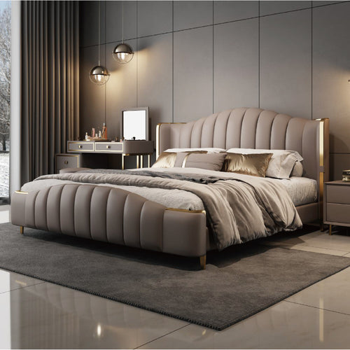 Luxury Stylish Leather Bed Frame - Model #2226