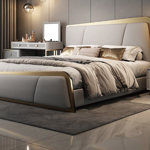 Luxury Stylish Leather Bed Frame - Model #2252