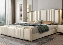 Luxury Stylish Leather/ Velvet/ Fabric Bed Frame - Model #2379