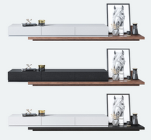 Modern L Style Extendable TV Unit or Matched Colour Pop-Up Multi Space Coffee Table