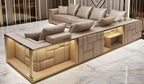 Tommaso Modular Leather Lounge