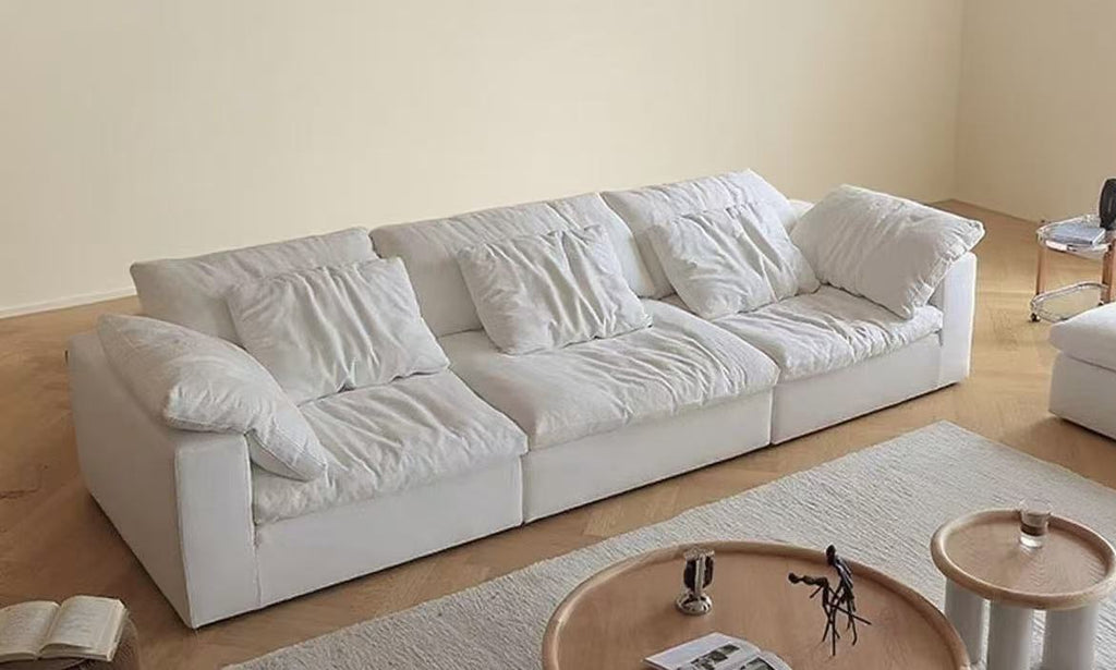 White Cloud Fabric Lounge