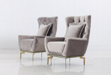 Light Grey Velvt Lounge Set L2039
