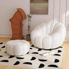 Pumpkin Design Velvet sofa