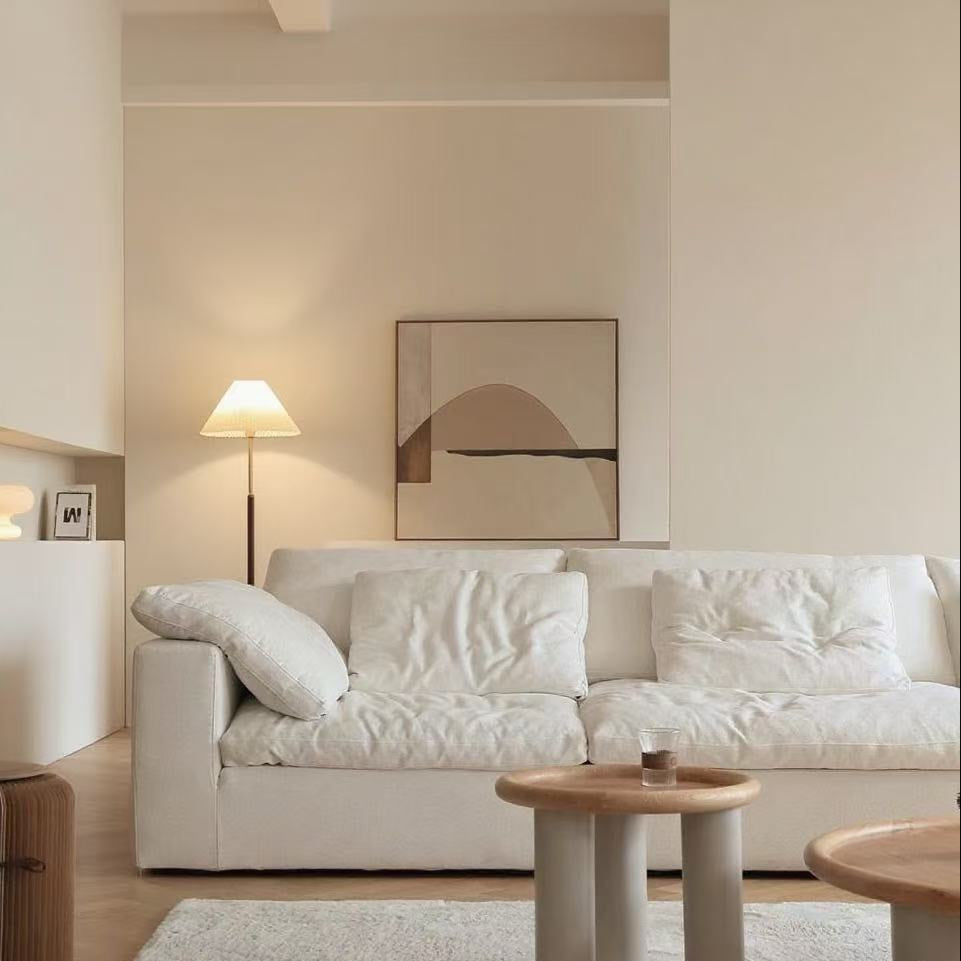 White Cloud Fabric Lounge