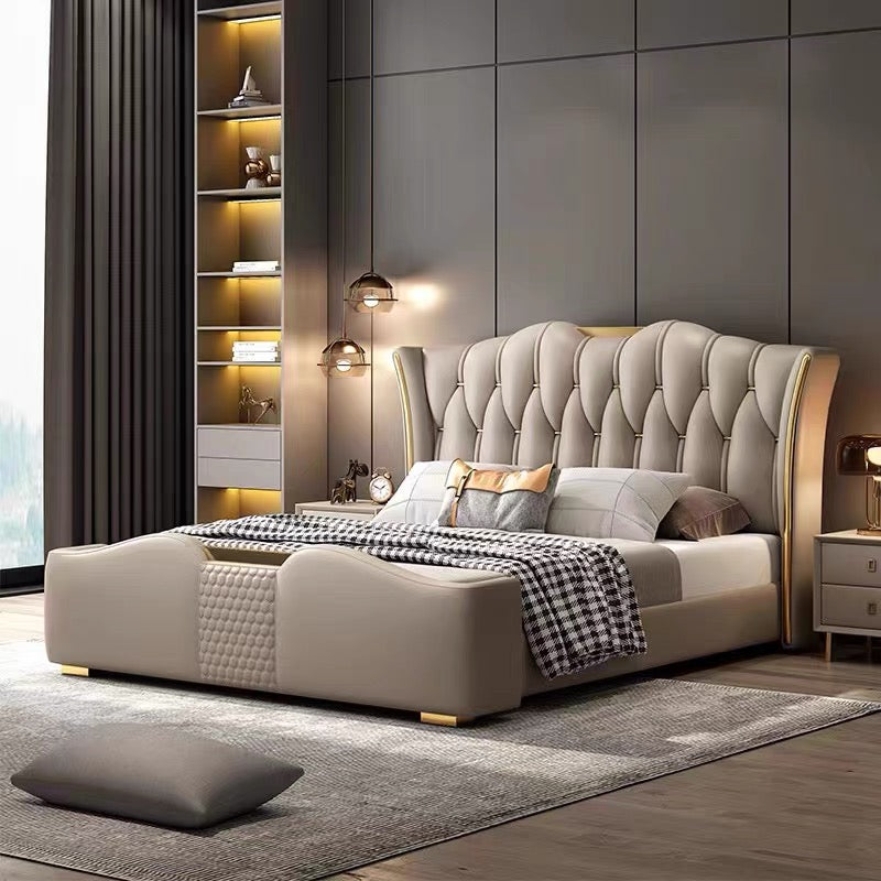 Luxury Stylish Leather Bed Frame in Sydney - B001