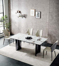 Curve Legs Dining Table with Sintered Stone or Marble