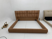 Modern Stylish Leather Bed Frame King Size - Bed-004