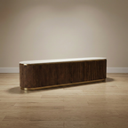 Aurelia Walnut & GoldTV Unit  2m
