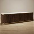 Aurelia Walnut & GoldTV Unit  2m
