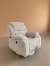 Grey Fabric Single Seater Recliner