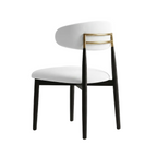Black & Gold Frame Dining Chair
