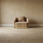 Beige Velvet Lounge Set L2020