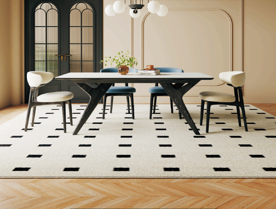 Walnut Ash Wood Swallowtail stands Dining Table 1.6m, 1.8m, 2m