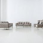 Light Grey Velvt Lounge Set L2039