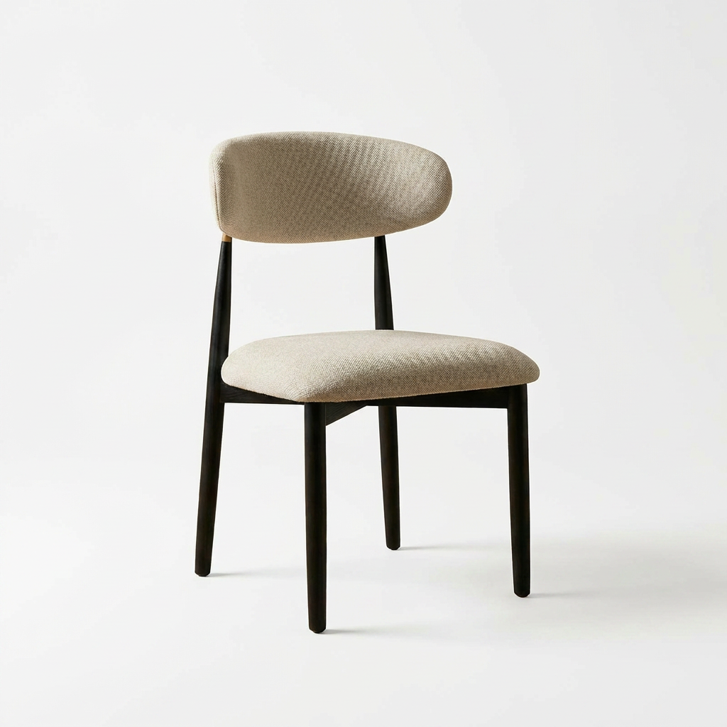Black & Gold Frame Dining Chair