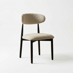 Black & Gold Frame Dining Chair