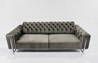 Light Grey Velvt Lounge Set L2039