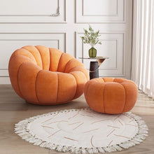 Pumpkin Design Velvet sofa