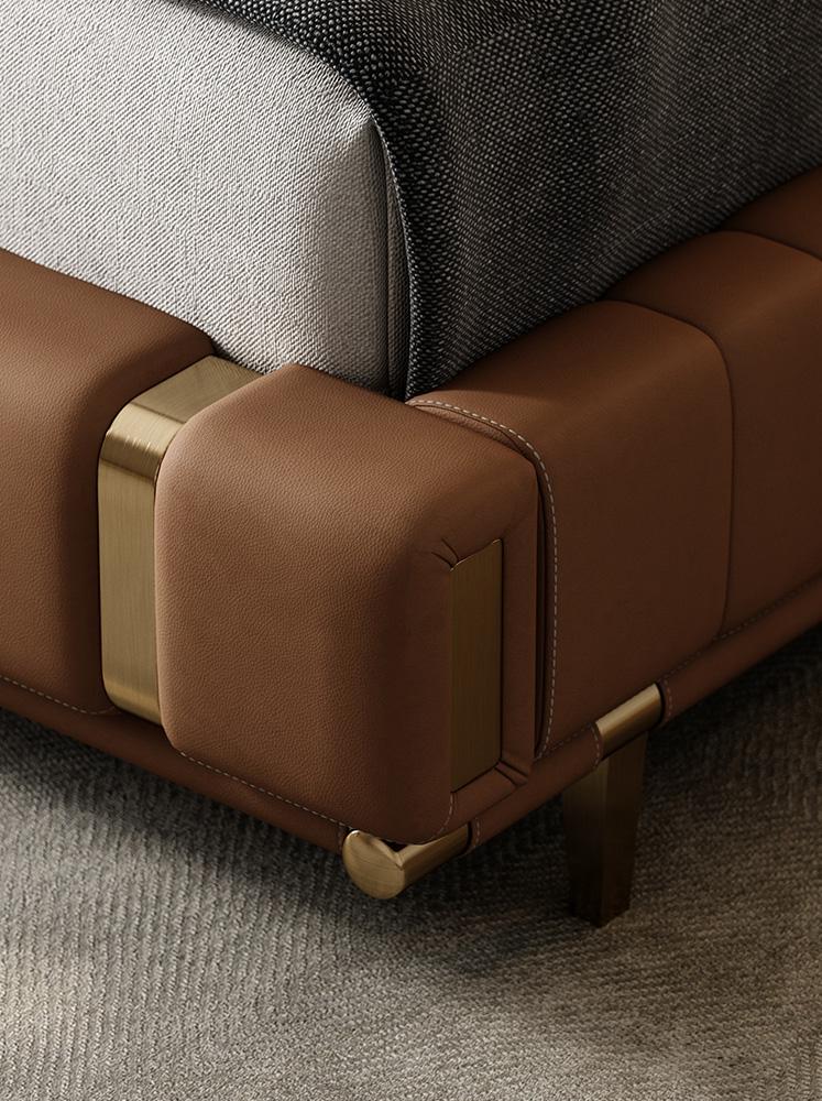 Luxury Stylish Leather Bed Frame in Sydney - Model No #2295