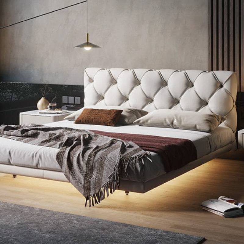 Floating Design Stylish Luxury Bed Frame in Sydney with LED Light decoration- Model No #2237