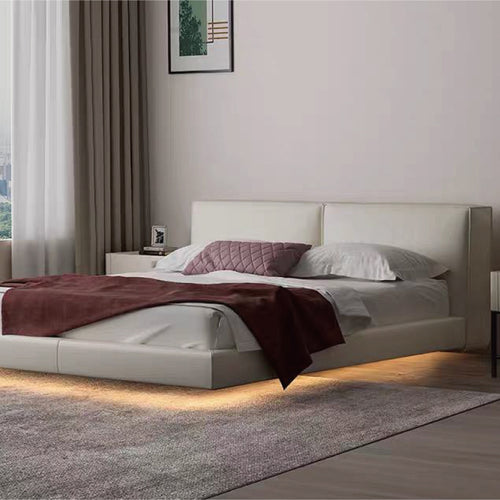 Floating  Design Stylish Luxury Bed Frame with LED Light decoration - Model No # CUBE