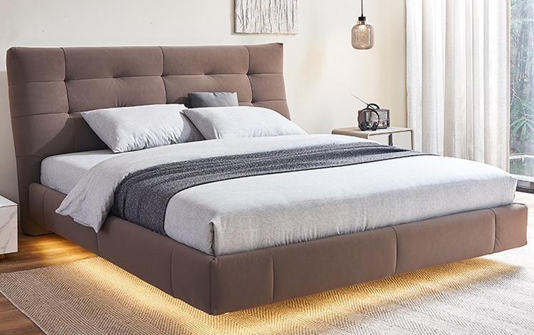 Floating Design Stylish Luxury Bed Frame in Sydney with LED Light decoration- Model No #2229