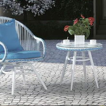 Outdoor Patio Rattan 2 Chairs & 1 Table Set