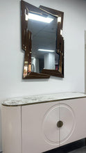 Wall Mirror Brown / Rose Gold 120cm x 80 cm Large Mirror