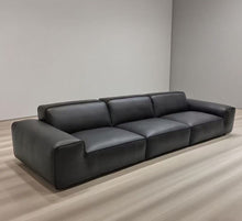 Dark Black Bull Sofa