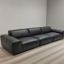 Dark Black Bull Sofa