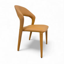 Brown Leather Dining Chair