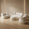 Beige Velvet with gold Lounge Set L2027