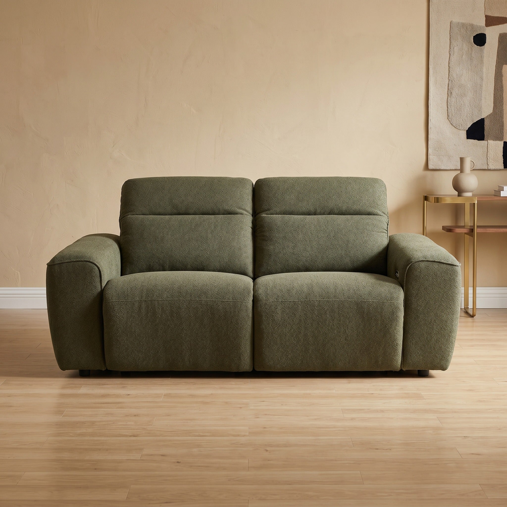 Lunaro Bouclé Power Reclining Sofa